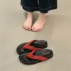 Chanclas de Tira Gruesa para Mujer, Calzado de Verano para Exteriores, Nuevo Estilo 2026, que Aumentan la Altura, Casual, Sandalias de Playa