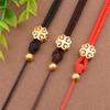 Colgante de alta calidad, collar de cuerda colgante, cuerda de jade de cera de abeja dorada, colgante de cuerda para hombres y mujeres, cuerda colgante de jade a juego