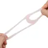 Anel de Bloqueio com Rosto Sorridente de Duplo Furo para Homens, Anel de Restrição Dupla para Pênis, Anel de Retardo Físico, Produtos para Adultos