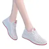Zapatos de Tela Old Beijing 2024 Tenis Deportivos para Mujer Ligeros Casuales de Malla Suela Suave Planos Zapatos Casuales de Verano