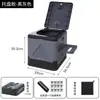 Inodoro Portátil de Plástico Pequeño Plegable para Coche RV Camping al Aire Libre Temporal Simple Inodoro