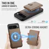 Funda de teléfono con carga inalámbrica magnética dos en uno adecuada para Google 11Proxl Pixel 10 Portatarjetas Funda Protectora