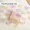 Cuentas de Lazo con Agujero Horizontal Acrílicas para Manualidades DIY Sueltas Accesorios Versátiles Serie Rosa y Morado