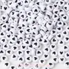 Estrella acrílica de colores brillantes, luna, cuentas redondas, cuentas brillantes en forma de corazón, materiales para pulseras, collares de joyería hechos a mano para DIY