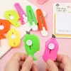 Caja mini de color cuchillo de papelería tamaño pequeño cuchillo de arte portátil cuchillo pequeño para estudiante cuchillo para desenvolver al por mayor