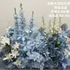 Nuevo juego de flores artificiales de gipsófila para bodas, arreglo floral para pasillo, flores colgantes, decoración floral para escenarios y ventanas para bodas