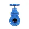 Válvula Gaveta de Ferro Fundido Dúctil Z45X-10/16Q com Vedação Macia e Haste Não Ascendente Flangeada Vedação Elástica do Assento Válvula para Abastecimento de Água e Drenagem de Combate a Incêndio