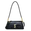 Bolsa Quadrada Pequena Retro Simples e Estilosa, Bolsas Estilo Francês, Bolsa de Ombro de Luxo Nicho para o Dia a Dia, Bolsa de Ombro e Transversal da Moda