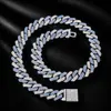 Coleira para animais de estimação mais vendida com strass incrustados em liga, corrente cubana de 13 mm, adequada para gatos e cães grandes, médios e pequenos, coleiras para atacado