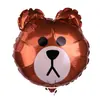Juguete de arreglo para fiesta de cumpleaños infantil, globo, mini globo de dibujos animados de película de aluminio para push de WeChat, globo Bobo de bola interior, venta al por mayor