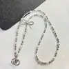 Bolso Cruzado de Perlas Irregulares Lanyard Largo Portátil para Teléfono Móvil Lanyard Sencillo de Perlas para Teléfono Móvil Cadena para Teléfono Móvil Cadena Cadena