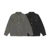 Yidao Vintage 2025 Otoño Nuevo Estilo Retro Japonés de Gama Alta Fresca Desgastada Holgada Solapa Chaqueta Casual para Hombre