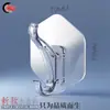 Gancho Único Rongshen para Ropa y Sombreros, Gancho de Almacenamiento Adhesivo Transparente Sin Rastro y Sin Taladro para Cocina, Dormitorio y Baño
