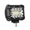 Luz de Trabalho LED para Carro Luz Auxiliar Externa para Inspeção Três Olhos 4 Polegadas 20 LEDs 60W Veículo Off-Road Holofote Modificado