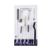 Pistola de Pintar Cepillo de Limpieza en Stock Juego de 21 Piezas Juego de Cepillos de Limpieza para Carburador de Motocicleta Cepillo de Limpieza para Agujeros Pequeños de Boquilla