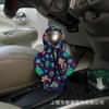 Palanca de cambios decorativa creativa transfronteriza suéter pequeño patrón navideño mini sudadera con capucha funda protectora para palanca de cambios de coche