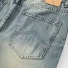Jeans para Hombre de Estilo Japonés Moderno Azul Claro Versión Coreana Simples Versátiles Retro Lavados Desgastados Juveniles Rectos Largos