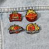 Broche de Futebol Estilo Esportivo Criativo, Distintivo de Basquete de Metal Personalizado, Roupas de Estudante, Bolsas, Acessórios, Pins, Lembrancinhas