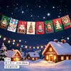 Decorações de Natal especializadas para vendas transfronteiriças: bandeiras de puxar, banners, bandeiras para pendurar em shoppings, decorações de hotel, guirlandas de Natal e enfeites pendurados para criar uma atmosfera festiva