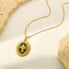 Collar de Encaje Ovalado Barroco Retro Francés para Mujer, Cadena para Clavícula de Lujo Ligero de Nicho, Joyería para el Cuello de Moda de Alta Gama