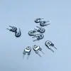 Resistor Ajustable con un Diámetro de 11 mm, Resistor de Grabador Vertical de 2 Pines 1K, 50K, 30K, 200K