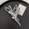 Oferta Especial Transfronteiriça Moda Acessórios de Cabelo Coque Grampo de Cabelo Presilha de Tubarão Presilha com Strass Acessório de Cabelo em Formato de Coração Gravata Borboleta Grampo de Cabelo para Menina