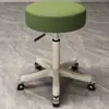 Salão de Beleza Barbeiro Banqueta Cabelereiro Manicure Maquiador Banqueta de Trabalho Grande Roda Cadeira para Casa Giratória de Maquiagem