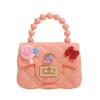 Bolsa de Gelatina Infantil Bolsa de Gelatina Feminina Fofa e Estilosa Bolsa Transversal Infantil Fashionável Bolsa de Mão Mini de Princesa