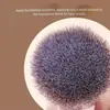 Listo de Fábrica Hecho a Mano Popular Transfronterizo Alta Calidad Doble Punta Pincel de Maquillaje Mango de Madera Tres Colores Cerdas Suaves Base Set Pincel de Maquillaje