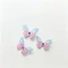 Mariposa de Doble Capa de 2 cm con Diamante, Mariposa de Malla de Tul Estéreo de Doble Capa para Decoración DIY de Uñas, Belleza Facial.