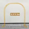 Amazon Soporte de Flores de Doble Arco Soporte de Estante Soporte de Planta de Hierro Soporte de Trepadora Balcón Exterior Boda Soporte Pared de Fondo