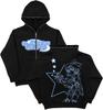 Sudadera oscura europea y americana 2024 Sudadera con capucha gótica para pareja Harajuku Talla grande Sudadera con cremallera