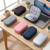 Bolso Digital Multifuncional Cable de Datos Audífonos Disco Duro Fuente de Alimentación Bolso de Mano Digital Bolsa de Almacenamiento para Accesorios Electrónicos Bolsa de Cosméticos