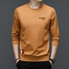 Sudadera Deportiva Casual Recta de Cuello Redondo y Manga Larga Ligera y Madura para Hombres de Treinta Años de Otoño, Primavera y Otoño
