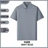 Polo de Algodão Pima Uniforme de Funcionário Corporativo Personalização Estampa LOGOTIPO Desenvolvimento de Design em Pequenos Lotes Uniforme Suporte Transfronteiriço Personalização