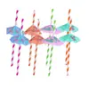 50 Unidades Palito de Papel para Guarda-chuva Decoração de Confeitaria Festa Havaiana Transfronteiriça Artesanato Guarda-chuva Pequeno Feito à Mão em Estoque Atacado