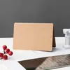 Cartão Dobrado em Branco Rabisco Feito à Mão Cartão Kraft Branco Preto 300gsm Cartão de Cumprimentos Dobrado Cartão com Palavras Minimalista Cartão de Presente