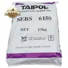 Caucho de Taiwán 6150 Elastómero Termoplástico Cera de Gelatina Transparente Materia Prima Plástico Endurecedor Caucho de Taiwán Nantong Sebs6150