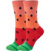 Calcetines de otoño e invierno de Amazon para mujer, calcetines de animales, calcetines de frutas, calcetines de marea para hombre, calcetines de comida divertidos.