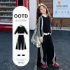 Conjunto Deportivo para Niñas Primavera y Otoño 2026 Nuevo Conjunto de Ropa Infantil a la Moda para Niñas Mayores Conjunto de Dos Piezas