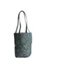 Bolsa de almacenamiento para juego de té de algodón tejido, bolsa cilíndrica gruesa para viaje, bolsa de ceremonia de té de tamaño grande para maestros de té