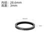 Arandela de Pipa para Bicicleta de Montaña Fibra de Carbono Bicicleta de Carretera Horquilla Dirección Espaciador de Pipa 28.6mm Anillo Arandela Delantera