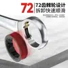 Llave de Carraca Neutra, Ahorradora de Esfuerzo y Rápida, Llave Universal de Doble Uso Abierta Flor de Ciruelo, Llave de Carraca de Doble Uso