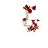 Flor de Cosmos Simulada de Múltiples Cabezas de Rama Única Flor Gesang Lugar de Sala de Estar Decoración de Flores de Boda Flor Artificial