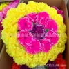 Prato de Flores Tipo 60, Coroa de Crisântemo Bola, Suprimentos Sacrificiais Funerários, Pequena Coroa de Qingming, Coroa do Festival Qingming