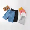 Shorts Deportivos de Verano para Hombre Terry Casual Sencillos Transpirables Ropa al Por Mayor Imprimible Color Sólido Pantalones Cinco Puntos