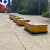 Veículo Elétrico de Plataforma Agv Navegação por Fita Magnética Laser Estrutura de Material de 10 Toneladas Veículo Elétrico de Plataforma Sem Trilhos para Transporte