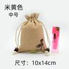 Bolsa de Juego de Cultura de Cuerda de Mano Cuentas de Buda Bolsa con Cordón Lino Loto Bolsa de Tela Pequeña Bolsa para Joyas Bolsa Sachet