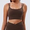 Conjunto Jinke de Roupa de Yoga em Tecido Ecológico com Toque de Luxo, Efeito Emagrecedor, Calça Fitness Cruzada Levanta Bumbum