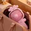 Ventilador Mini Portátil 2026 Estilo Criativo Novo com Design em Caligrafia, Ventilador Portátil para Exterior Recarregável por USB, Personalizável com Logo